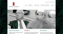 Desktop Screenshot of jacobslawyers.com